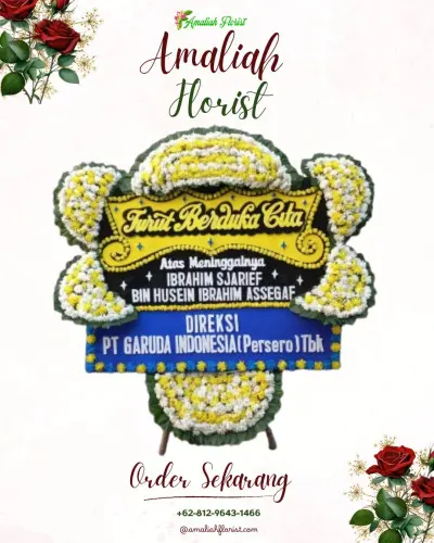 Papan Bunga Duka di Ilir